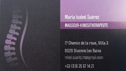 María Isabel SUAREZ, Kinésithérapeute à Divonne-les-Bains