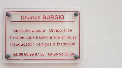 Burgio Charles, Kinésithérapeute à Fréjus