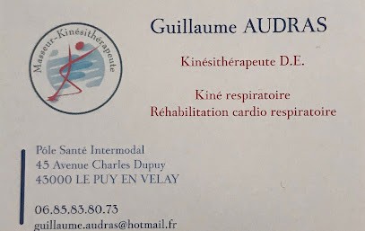 Kinésithérapie Respiratoire - Guillaume AUDRAS, Kinésithérapeute à Aiguilhe