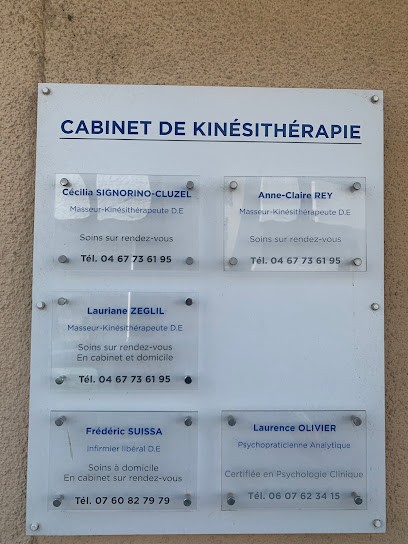 Cabinet de Kinésithérapie Cécilia Signorino-Cluzel, Kinésithérapeute à Villeneuve-lès-Maguelone