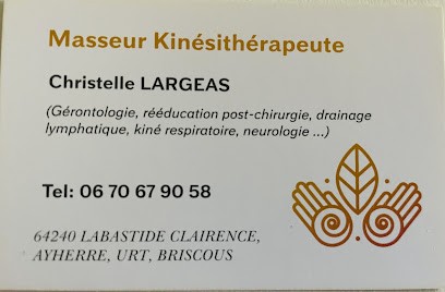 Christelle Largeas, Kinésithérapeute à La Bastide-Clairence