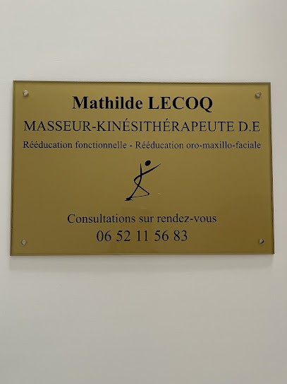 Mathilde LECOQ - Rééducation maxillo-faciale, Kinésithérapeute à Lagny-sur-Marne