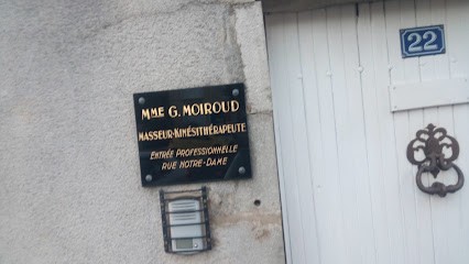 Moiroud Geneviève, Kinésithérapeute à Gannat