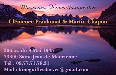 Cabinet de Kinésithérapie Chapon & Frankoual, Kinésithérapeute à Saint-Jean-de-Maurienne