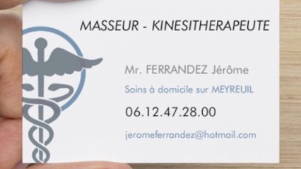 Ferrandez Jerome Kiné à Domicile, Kinésithérapeute à Meyreuil